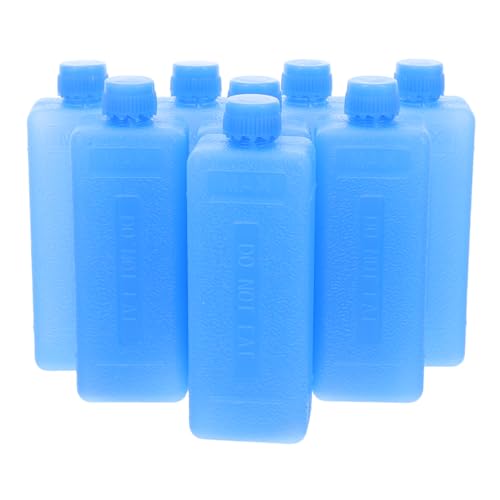 Toyvian Slim Reusable Ice Packs for Lunch Boxes and Coolers - 8 Pack