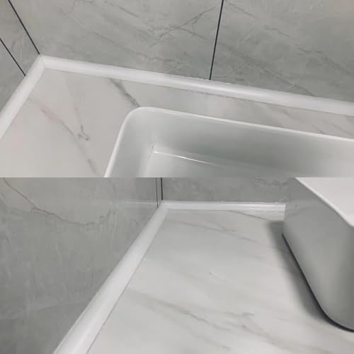 Water Barrier for Sink - Collapsible Silicone Shower Threshold