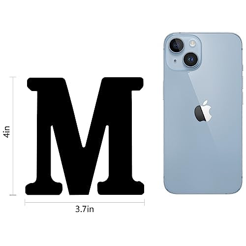 4 Inch Unfinished Wooden Letter E Standing Alphabet Sign for DIY Craft