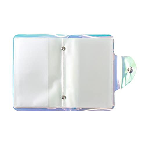 VNC 20 Slots Nail Art Stamping Plate Holder Light Blue Organizer for 6x12cm Plates