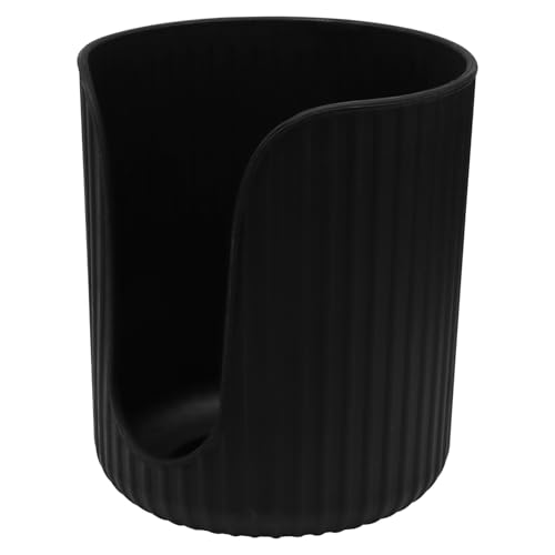 Black Bathroom Cup Dispenser for 3-4oz Disposable Cups