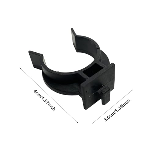 EMVANV 12pcs Black Plinth Clips - Adjustable Kitchen Cabinet Leg Toe Kick