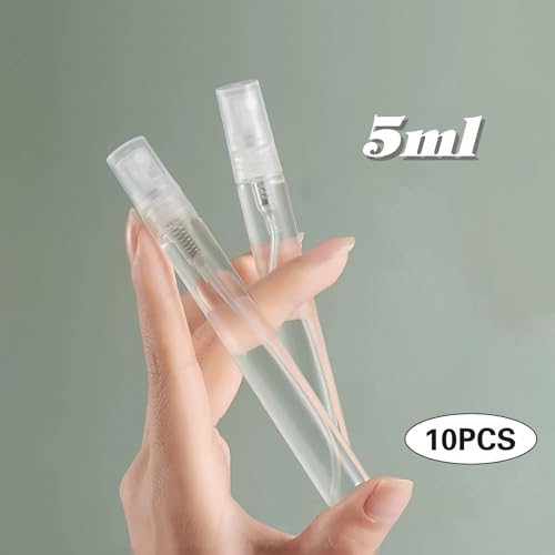 LVYKING 5ml Refillable Perfume Spray Bottles - 10 Pack Travel Size