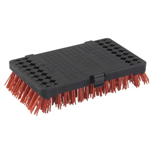 Charbroil SAFER Grill Brush Replacement Head - Red Nylon Bristles