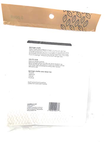 Casabella Sponge Cloths - 3 Pack for Efficient Cleaning