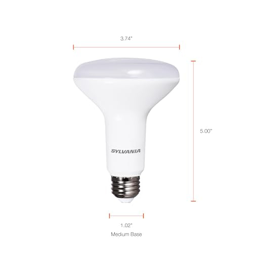 Sylvania 8W LED BR30 Light Bulb - 2700K Soft White, 6 Pack