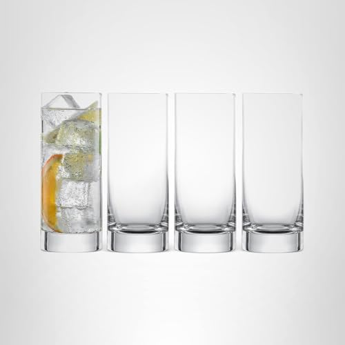 ZWIESEL GLAS Paris Long Drink Glass 11 Ounce (Set of 6), Drinking Glasses for Long Drinks, Dishwasher-Safe Tritan Crystal Glasses, Made in Germany