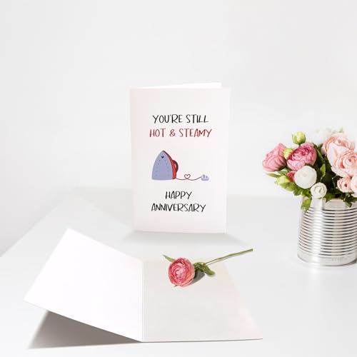 Funny Iron Anniversary Card for 6 Years - You're Still Hot