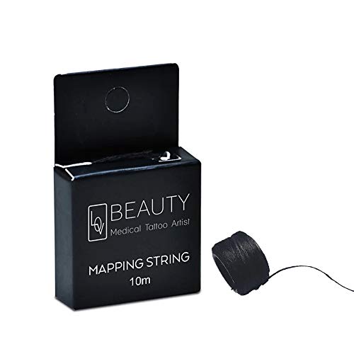 BOLUOYIN Pre-Inked Brow Mapping String for Microblading & PMU