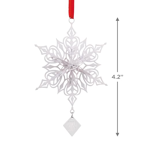 Hallmark 2024 Snowflake Christmas Ornament - Keepsake Gift