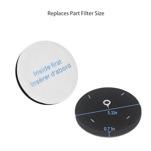 Replacement Filter Set for Eureka PowerSpeed Bagless Upright Vacuums