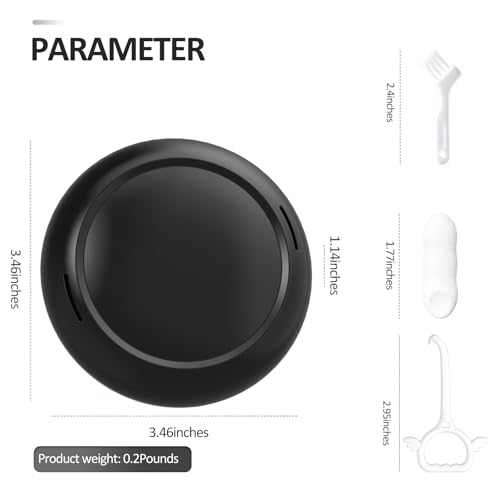Gaboolo Orthodontic Retainer Case with Magnetic Closure and Vent Holes