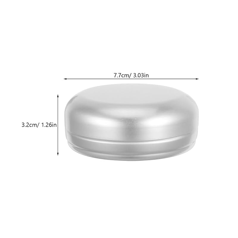 Travel Soap Container 4 Pack Small Aluminum Soap Boxes with Drainage Holes