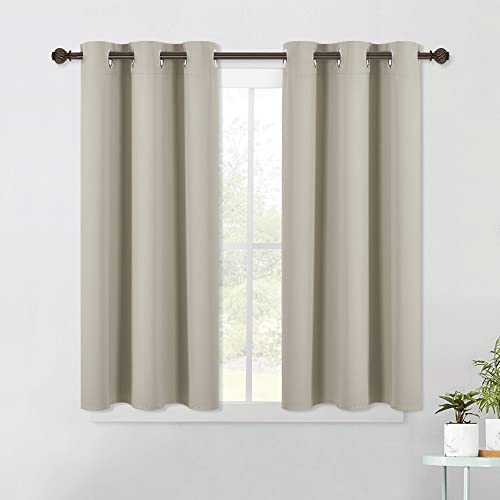 NICETOWN Blackout Curtains - Thermal Insulated Grommet Drapes, 42" x 45", Set of 2