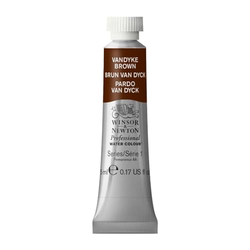 Winsor & Newton Professional Watercolor 5ml Tube - Vandyke Brown