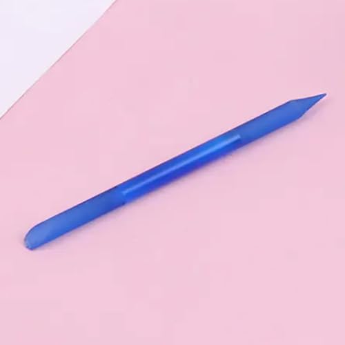 Glass Cuticle Pusher Set 3-Piece Double-Sided Nail Exfoliating Tools