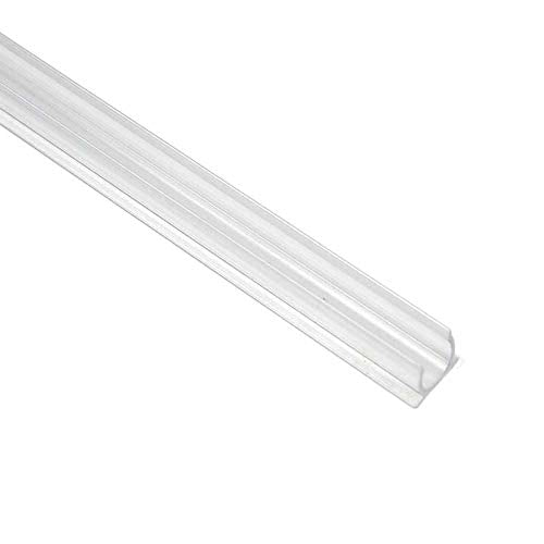 10 Pack Clear 1/2 Inch Rope Light Track Channel - 3 Feet Long