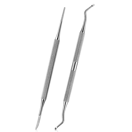 FERYES Professional Ingrown Toenail Tool - 2-in-1 Stainless Steel File & Lifter