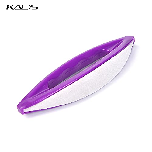 KADS 5Pcs Nail Glass Files & Chamois Buffer Manicure Tool Set