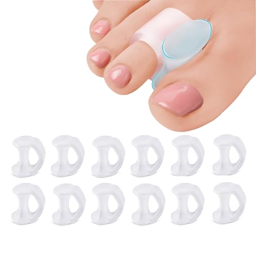 ZenithFast Gel Toe Separators for Overlapping Toes & Bunions 8PCS