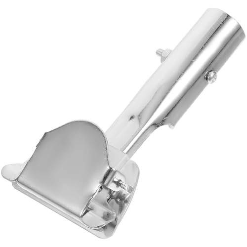 Garneck Stainless Steel Mop Handle Clip - 15.8x7.5cm Universal Replacement