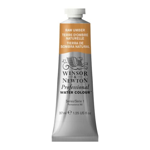 Winsor & Newton Professional Watercolor Paint - Raw Umber, 37ml Tube