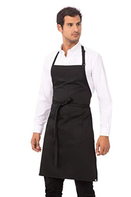 Chef Works Unisex Butcher Apron, Black, One Size (2 Pack)