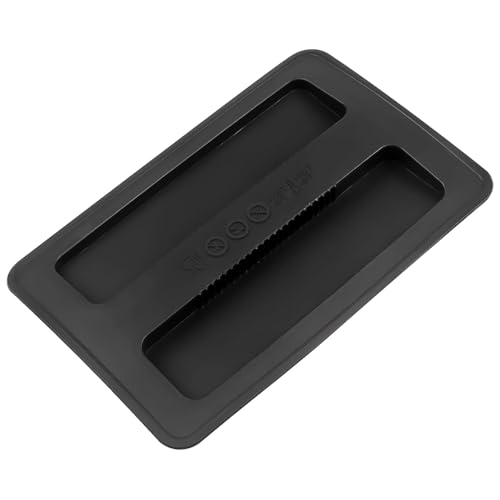 Silicone Toaster Cover | Durable Black Lid for Bread Machines