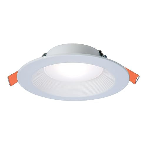 HALO RL 6-Inch Indoor/Outdoor Canless LED Downlight with Selectable Color Temperatures - RL6069FSD2W1EWHDM