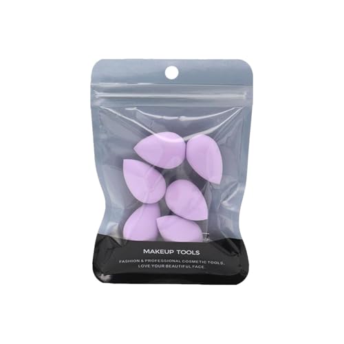 Fansoftiks 6 Pcs Mini Makeup Sponge Set Small Soft Beauty Blender Sponges