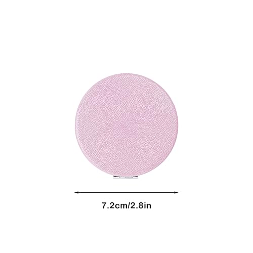 WINDAWNKE Mini Round Folding Compact Mirror Travel Pocket Makeup Mirror