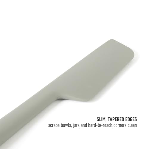 Calphalon Prime Silicone Jar Scraper - Taupe Flexible Food-Grade Spatula