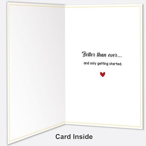 40th Birthday Card for Men & Women | Heartwarming Gift with Envelope