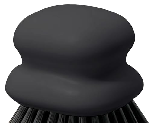 Ergonomic Dish Brush with Nylon Bristles for Easy Cleaning