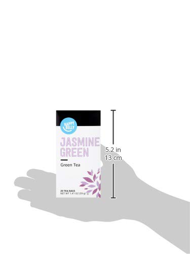 Happy Belly Jasmine Green Tea Bags - 20 Count Box