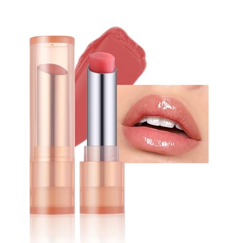 Hxssll Moisturizing Lip Balm with Vitamin E and Shea Butter - Tinted Lip Care for Dry Chapped Lips