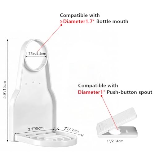 Laundry Detergent Dispenser Cup Holder - Drip Catcher Tray by VOTLEVT