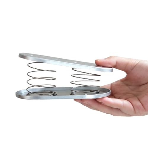 Aluminum Alloy Tissue Box Lifter with Controlled-Tension Spring | Fits Most Rectangular Tissue Boxes