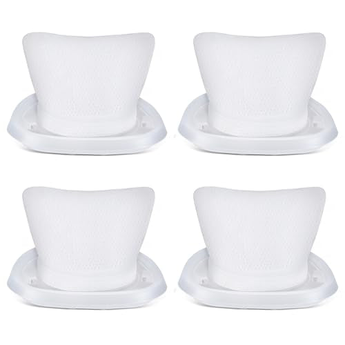4-Pack HNVCF10 Replacement Filters for Black and Decker Dustbuster Vacuums