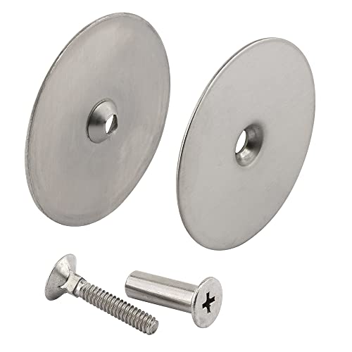 Prime-Line Stainless Steel Door Hole Cover Plate - 2-5/8 in. (Single Pack)