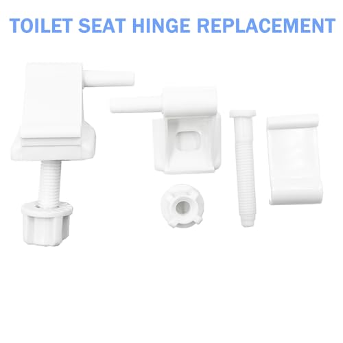 URIMPAVIDO Toilet Seat Hinge Replacement Bolts and Nuts - 2 Pack