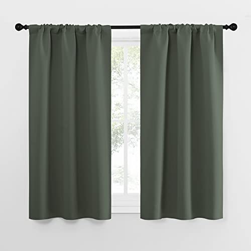 NICETOWN Blackout Curtains - Thermal Insulated Drapes, 34x54