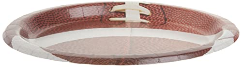 Multicolor Football Fiesta Paper Dinner Plates - 9" (8 Count)