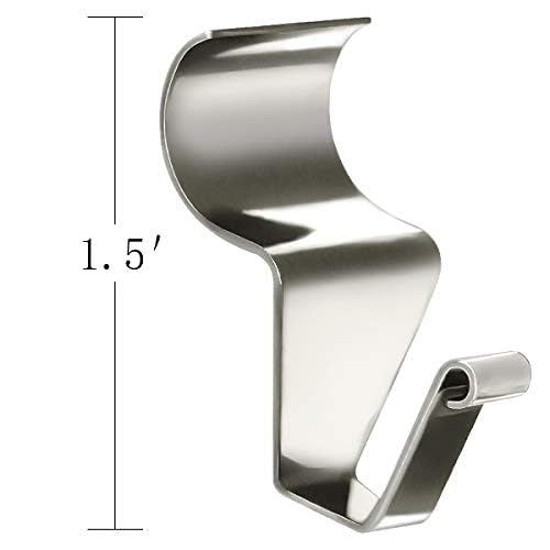 Aminigram 24-Pack Heavy Duty Vinyl Siding Hooks for Outdoor Decor