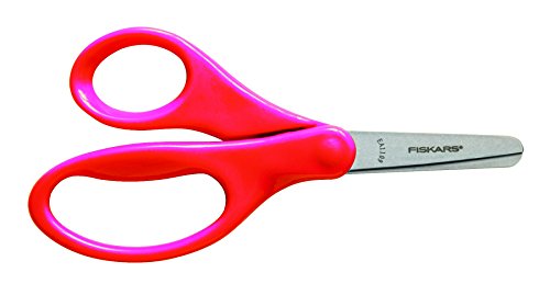 Fiskars Kids Safety Blunt-Tip Scissors for Ages 4+ - Classroom & Craft Supplies