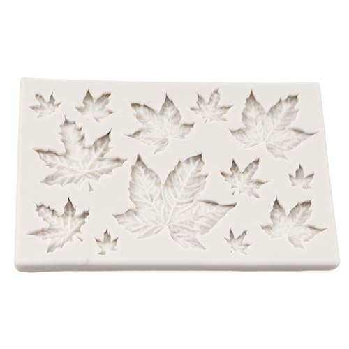 Maple Leaf Silicone Mold Autumn Leaves Fondant Cake Decorating Tool