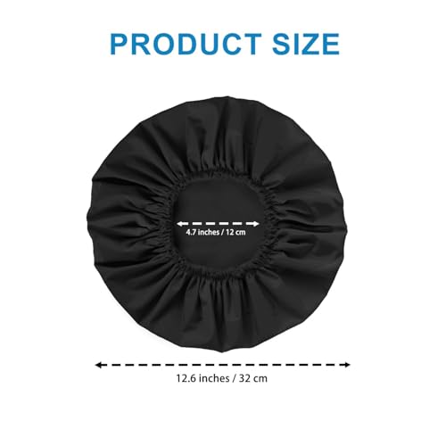 CHFONG Large Waterproof Shower Cap for Women - Double Layer Reusable Bath Cap