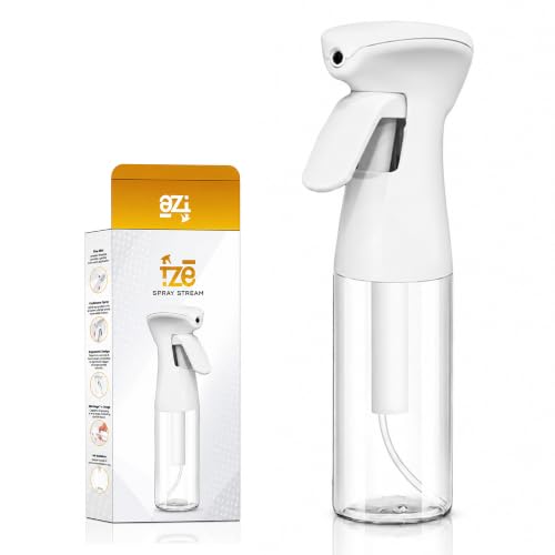 FZE 300ml Continuous Spray Bottle Fine Mist for Hair, Plants and Cleaning