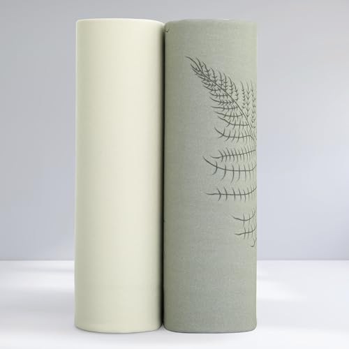 Evolur 2-Pack Organic Cotton Fitted Crib Sheets - Sage Green Dinosaur Print