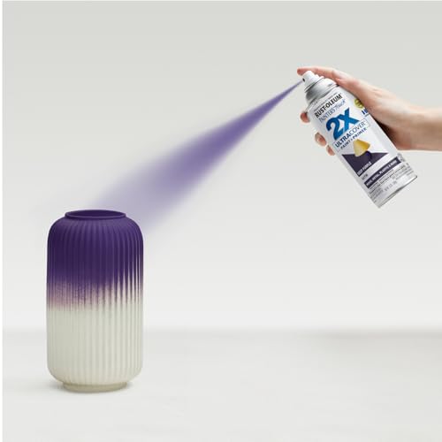 Rust-Oleum Painter's Touch 2X Ultra Cover Spray Paint, Satin Deep Purple, 12 oz (4-Pack)